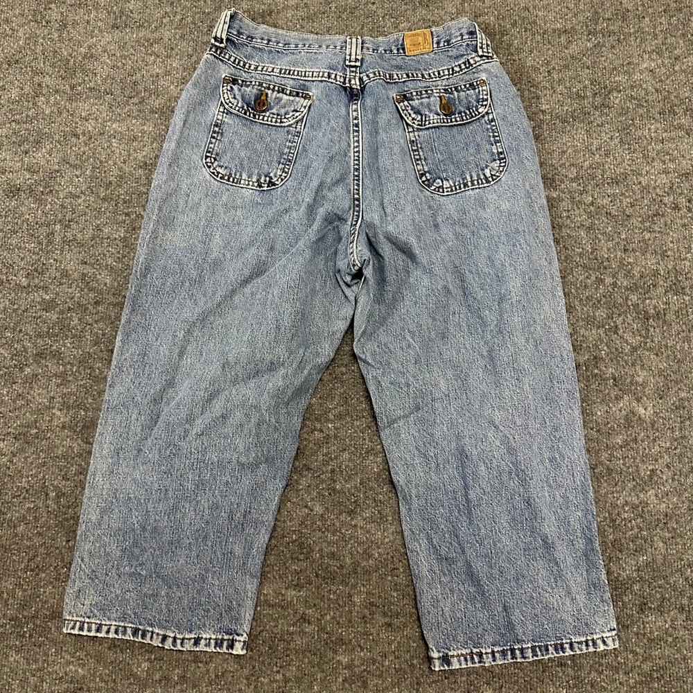 Route 66 Jeans Womens Size 12 Blue Light Wash Relaxed Fit Straight Leg Denim - Picture 3 of 9